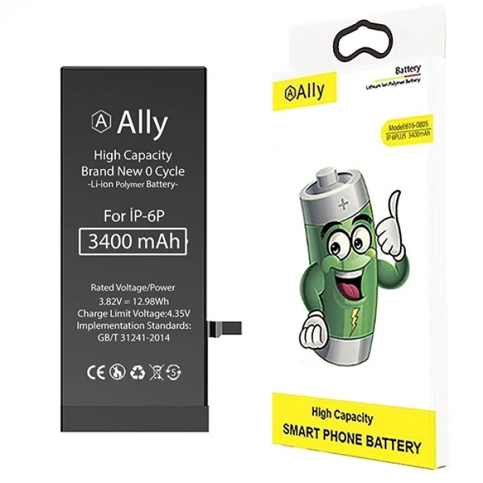 ieg™ Ally İphone 6 Plus 3400 Mah Yüksek Kapasiteli Pil Batarya