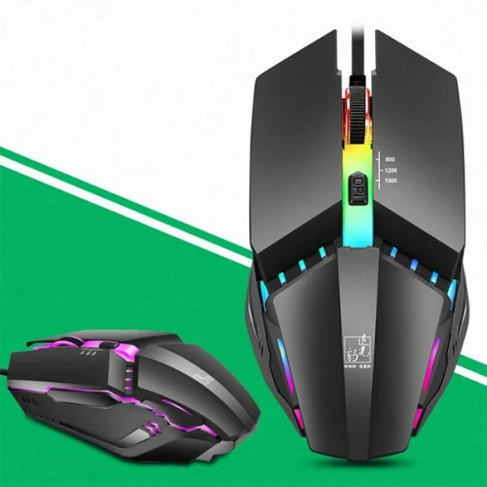 ieg™ Ally K3  Işıklı Kablolu Oyuncu- Gaming Mouse