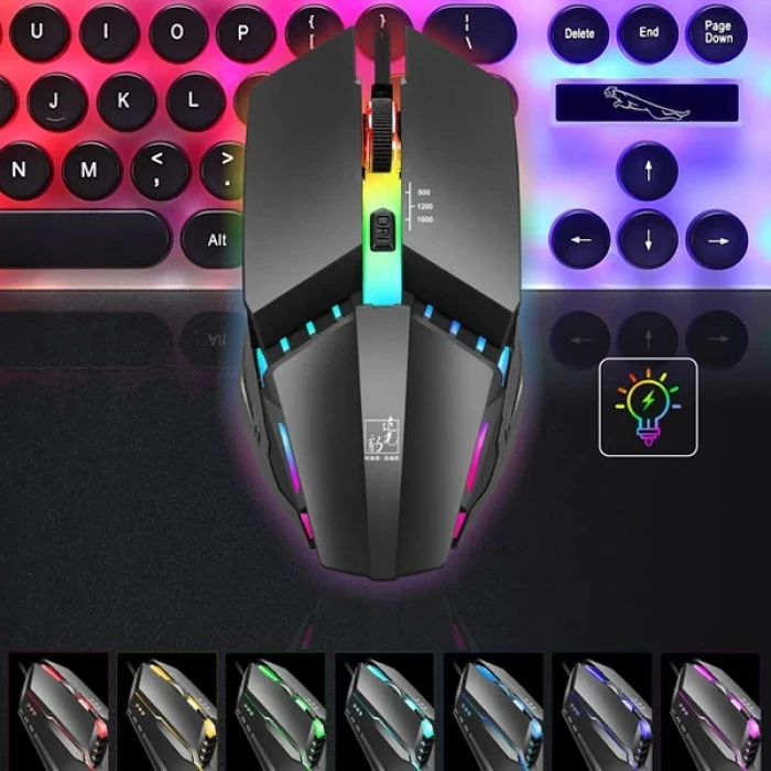 ieg™ Ally K3  Işıklı Kablolu Oyuncu- Gaming Mouse