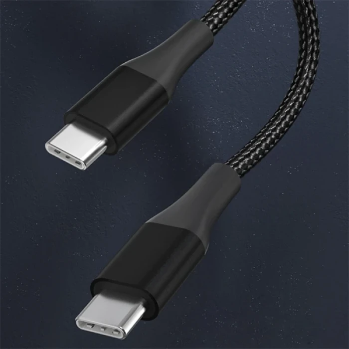 ieg™ Ally Pd 100w 5a Hızlı Şarj Usb Type-c Kablo 1metre Kevlar Kablo