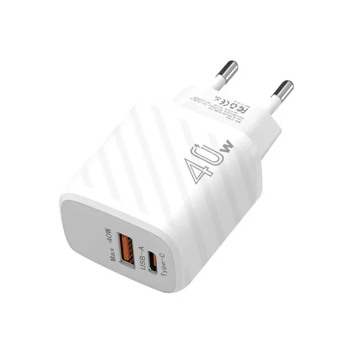 ieg™ Ally Te-pd08 40w Type-c + Usb Qc3.0 Pd Hızlı Şarj Adaptörü Şarj Başlığı