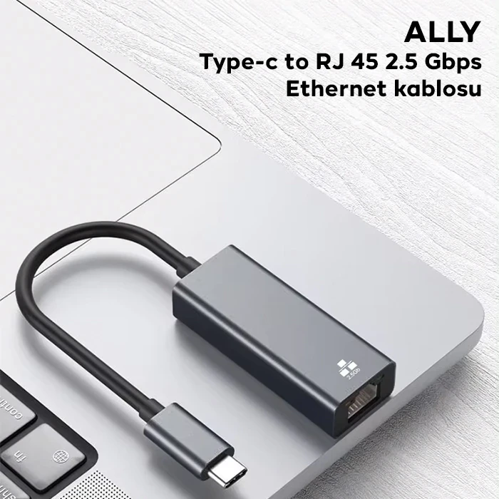 ieg™ Ally Type-c To Rj 45 2.5 Gbps Ethernet Kablosu