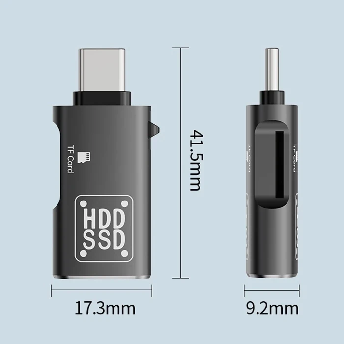 ieg™ Ally Type-c To Usb + Tf Kart Çevirici Otg Adaptör