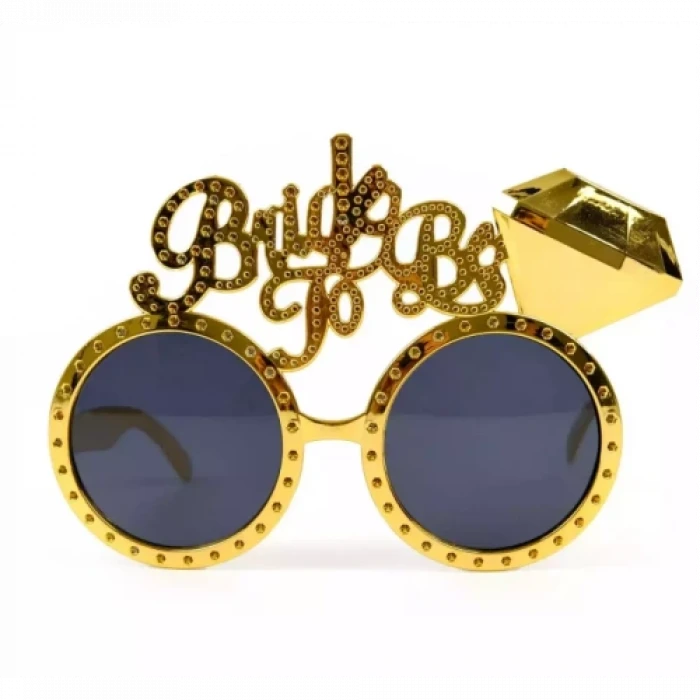 ieg ™ Altın Renk Bride To Be Yazılı Gelin Gözlüğü