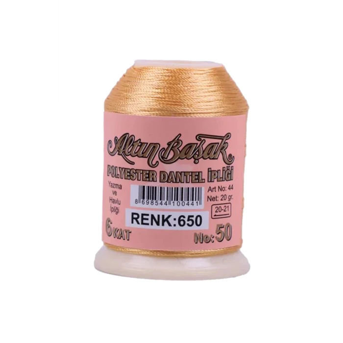 İEG Altınbaşak Oya ve Dantel İpi 20 gr -  - No: 650