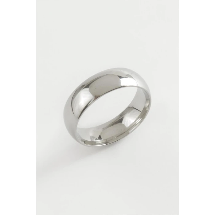 ieg™ Alyans Lüks Çelik Yüzük 6 mm