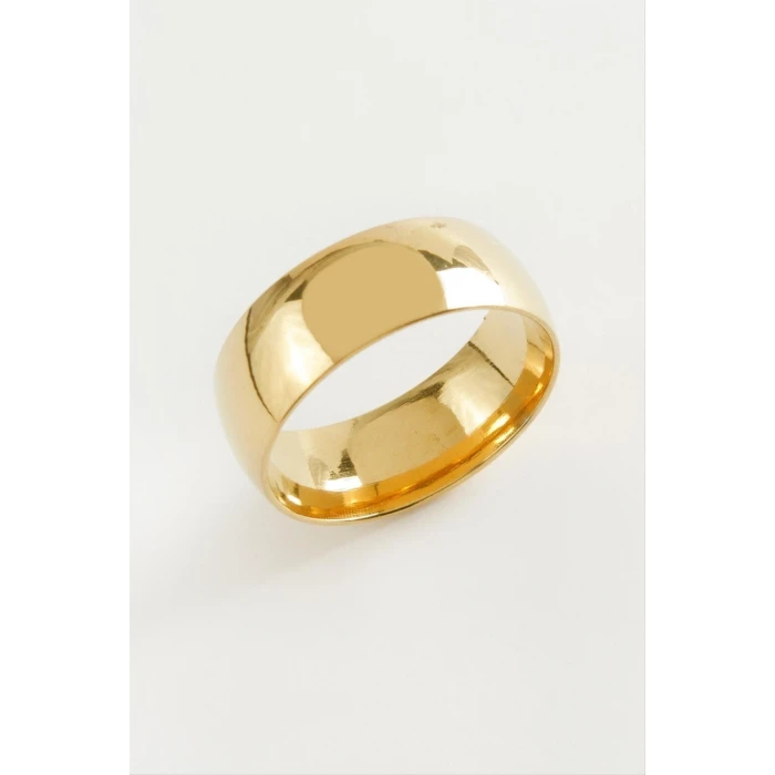 ieg™ Alyans Lüks Çelik Yüzük 8 mm