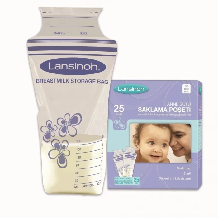 ieg™ Anne Sütü Saklama Poşeti 25 Adet