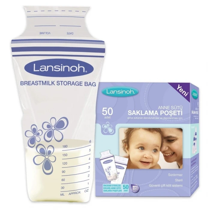 ieg™ Anne Sütü Saklama Poşeti 50 Adet