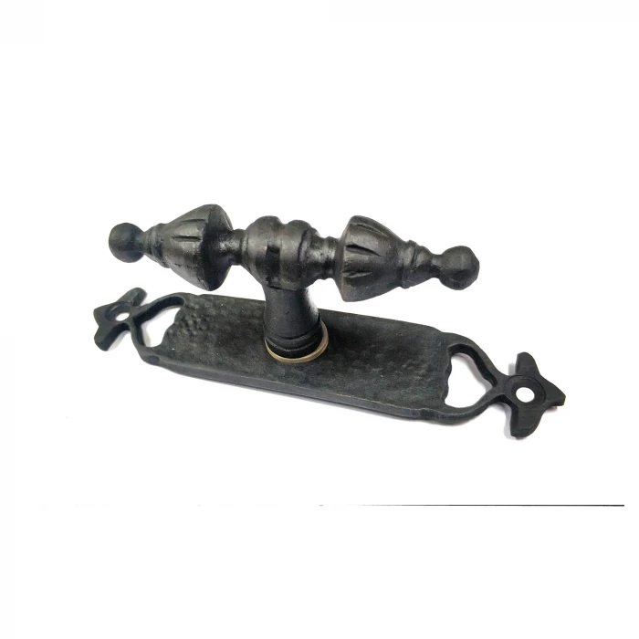 IEG Antika Tarz Dekoratif Pirinç Burma Pencere Kolu - 152x32 mm, Oksit
