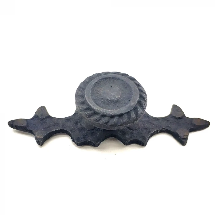 ieg™ Antika Tarz Dekoratif Pirinç Çizgili Düğme - 25x80 mm, Oksit