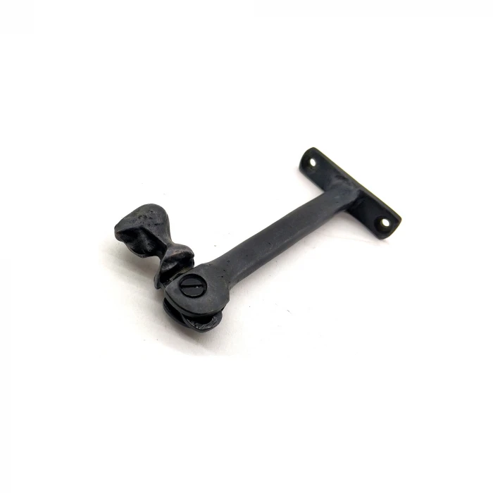 IEG Antika Tarz Dekoratif Pirinç Kafalı Panjur Stoperi - 105x55 mm, Oksit