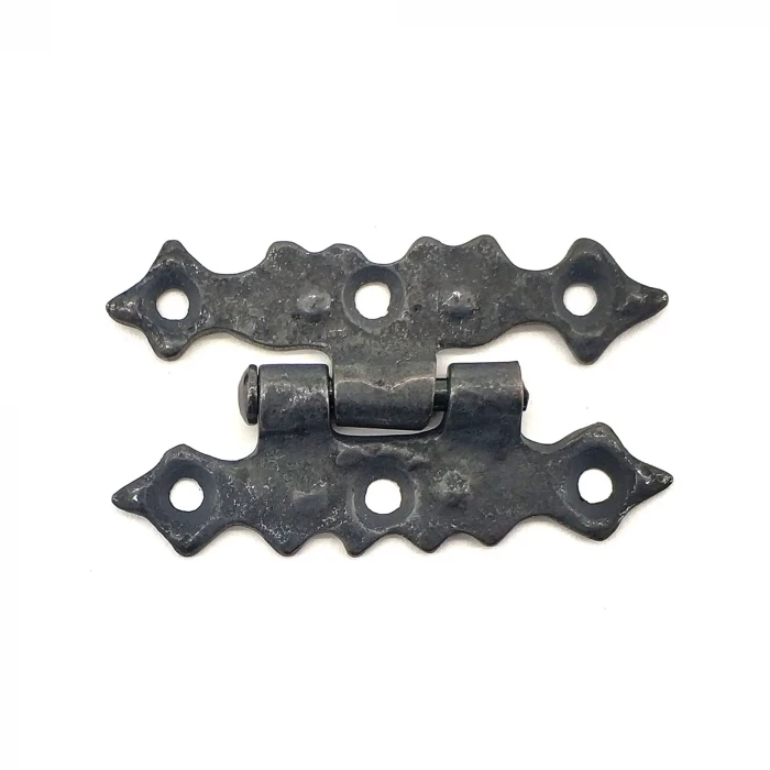 ieg™ Antika Tarz Dekoratif Pirinç Yıldız Menteşe - 63x36 mm, Oksit