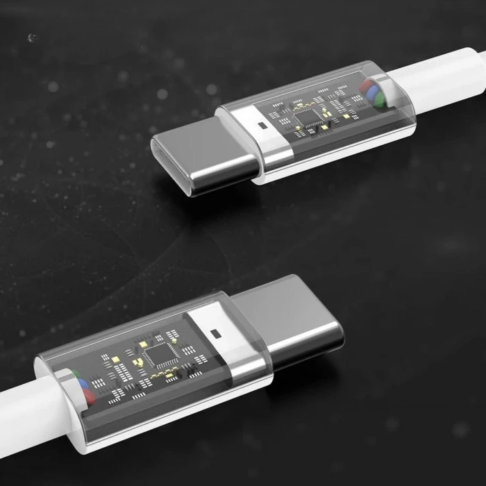 ieg™ Apple 15/15 Pro Type-c To Type-c Hasır Örgü Hızlı Şarj Kablosu (1m)