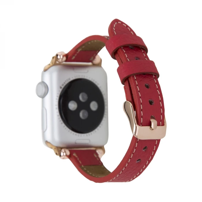 ieg™ Apple Watch Uyumlu Deri Kordon 38-40-41mm Ferro ERC2