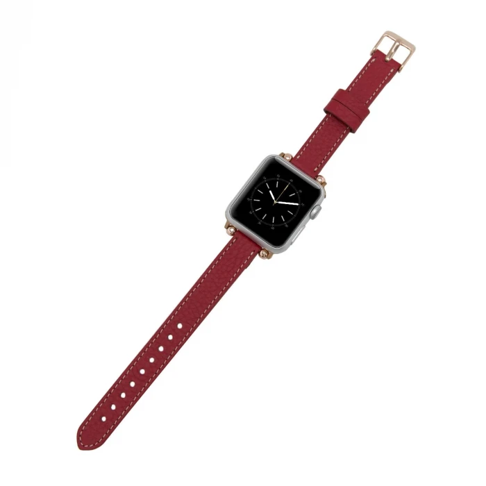 ieg™ Apple Watch Uyumlu Deri Kordon 38-40-41mm Ferro ERC2