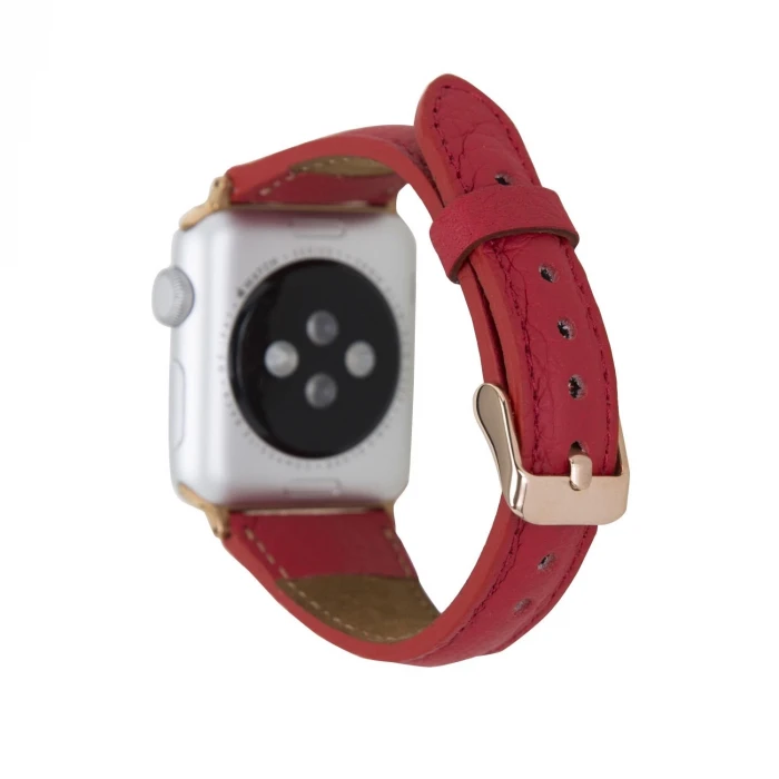 ieg™ Apple Watch Uyumlu Deri Kordon 42-44-45mm Slim ERC2
