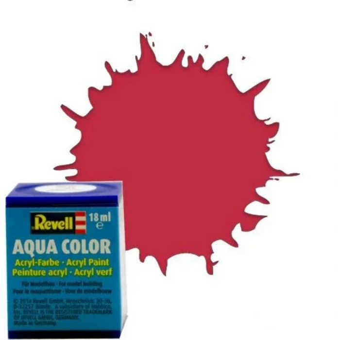 ieg™ Aqua Color Carmine Red - Mat Boya- 18 ml