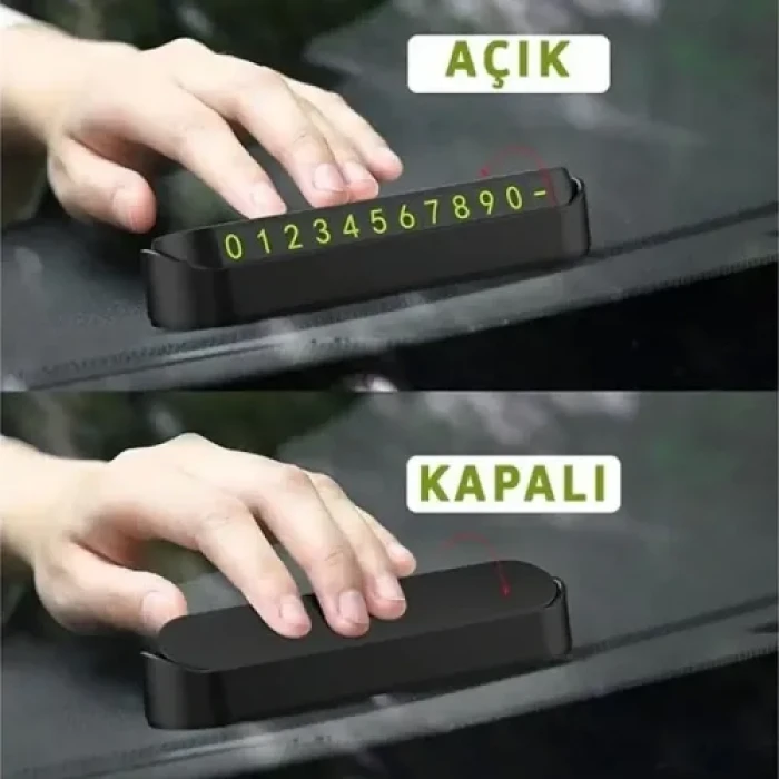 ieg™ Araç Fosforlu Numaratör Aç-Kapa