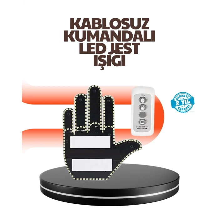 ieg™ Araç İçin Eğlenceli LED El İşareti Işığı