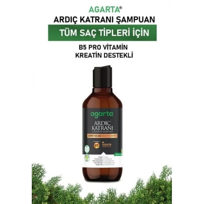 ieg™   Ardıç Katranı & Keratin Şampuanı 400ml