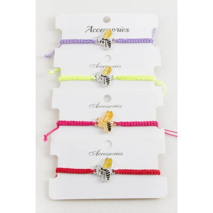 ieg™ Arı Makrome Örgülü Bileklik