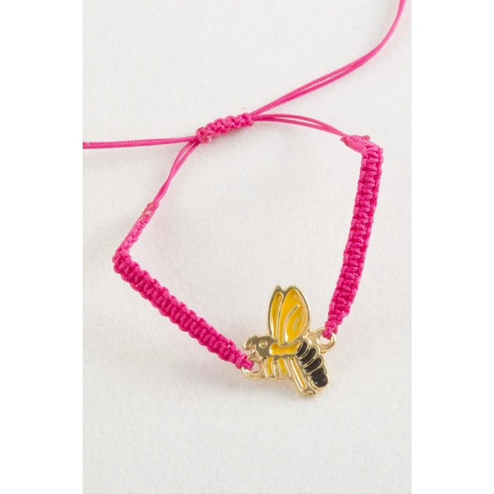 ieg™ Arı Makrome Örgülü Bileklik