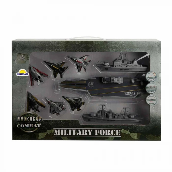ieg™ Askeri Oyun Seti 9 Parça Jet Uçak Gemisi