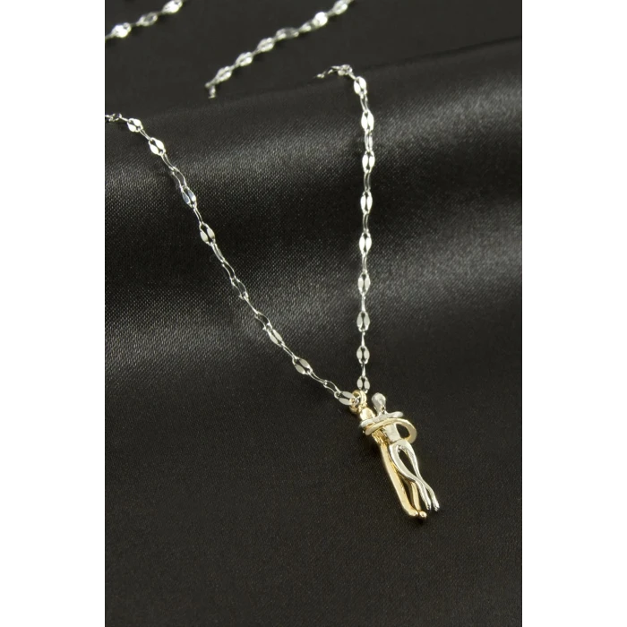 ieg™ Aşkla Bağlı Çift Çelik Kolye