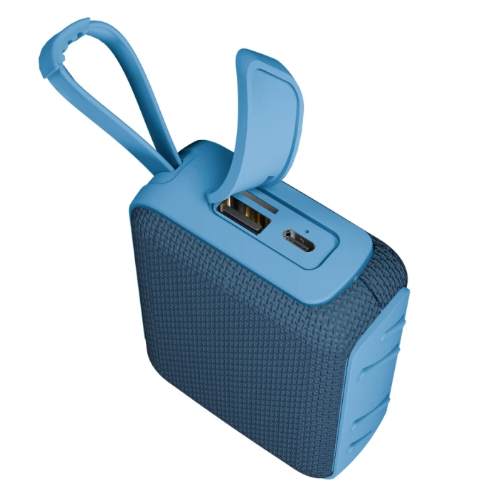 ieg™ Asonıc As-03 Mavi 5w Bt/usb/tf/tws 1200mah Batarya Bluetooth V5.3 Kablosuz Taşınabilir Speaker(1923)