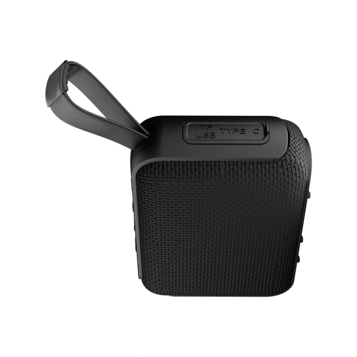 ieg™ Asonıc As-03 Siyah 5w Bt/usb/tf/tws 1200mah Batarya Bluetooth V5.3 Kablosuz Taşınabilir Speaker(1923)
