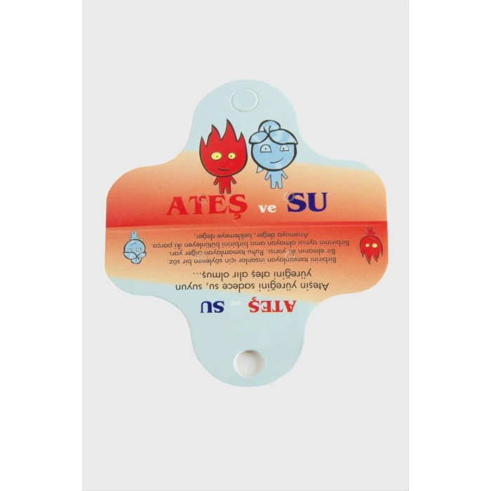 ieg™ Ateş Su Kolye Kartı