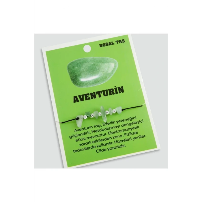 ieg™ Aventurin Doğaltaşlı İp Bileklik