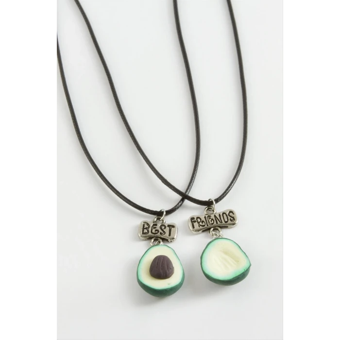 ieg™ Avokado Arkadaşlık Kolyeleri (Çift Kolye)