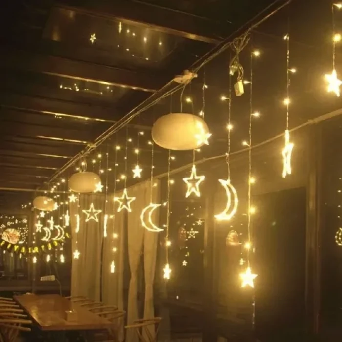 ieg™ Ay Yıldız Perde Led Gün Işığı