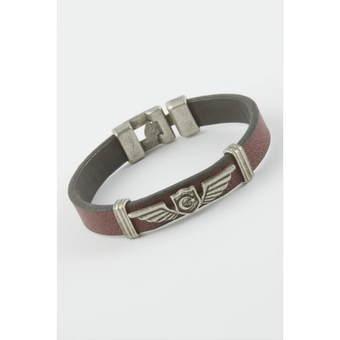 ieg™ Ay Yıldız Suni Deri Bileklik