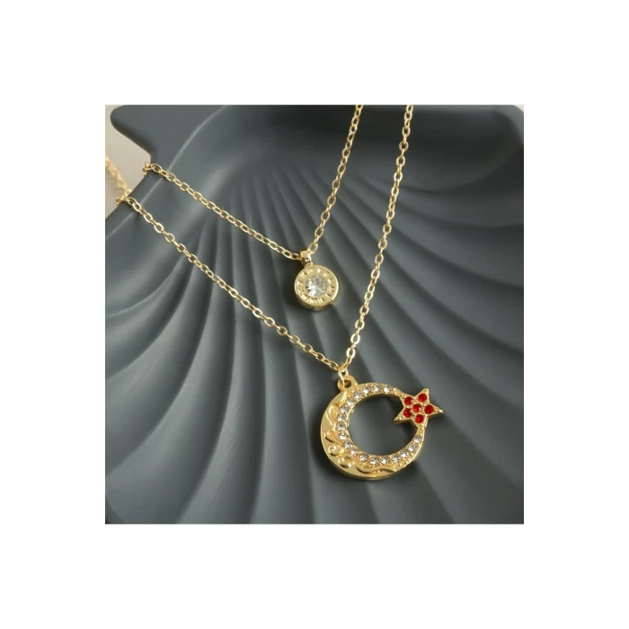 ieg™ Ay Yıldız Yeni Sezon İkili Kolye