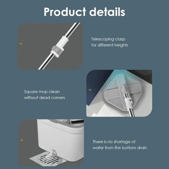 ieg™ Ayarlanabilir Temizlik Paspası Seti