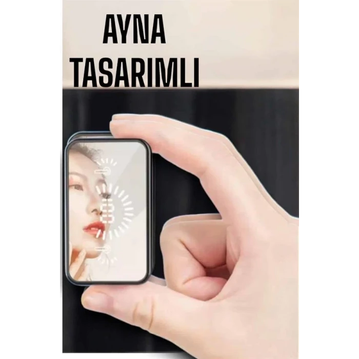 ieg™ Aynalı Bluetooth Kulaklık Telefon Standlı Dijital Göstergeli
