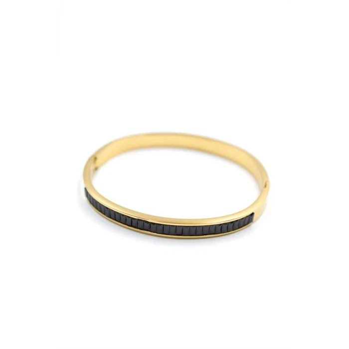 ieg™ Baget Taşlı Bilezik - Siyah