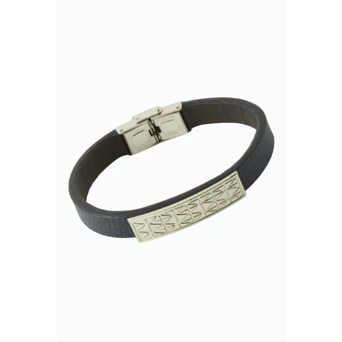 ieg™ Baklava Desenli Lüks Deri Bileklik