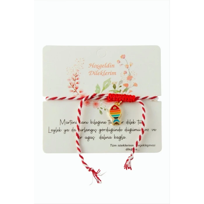 ieg™ Balık Marteniçka İp Bileklik