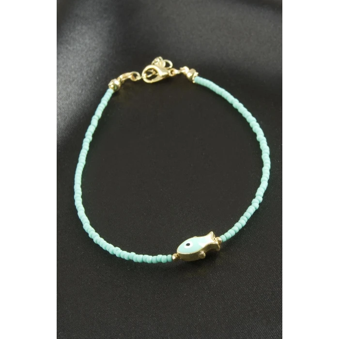 ieg™ Balık Mineli Miyoki Boncuk Bileklik