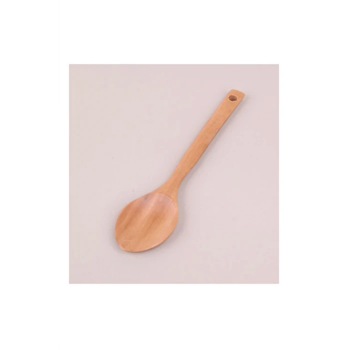 İEG Balsa BLS-029A Ahşap Yemek Servis Kaşığı 28 cm