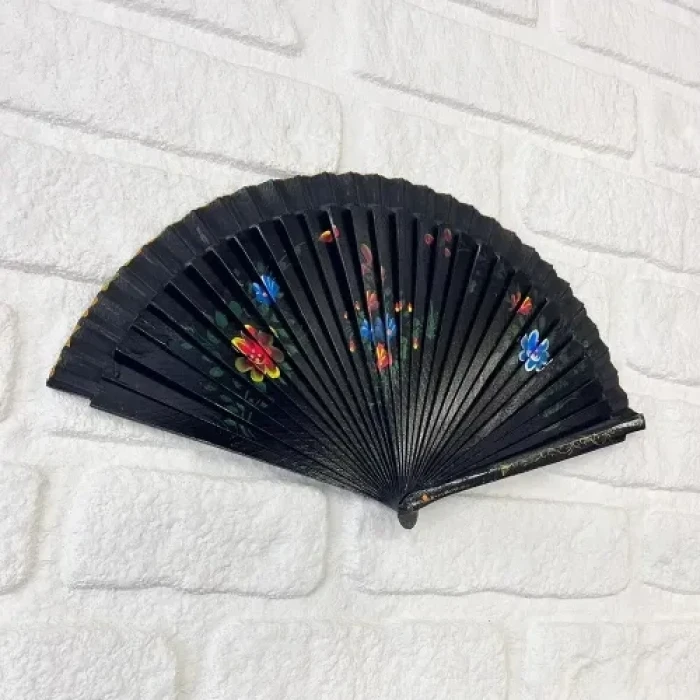 ieg ™ Bambu Çift Taraflı Siyah Yelpaze 12li Paket