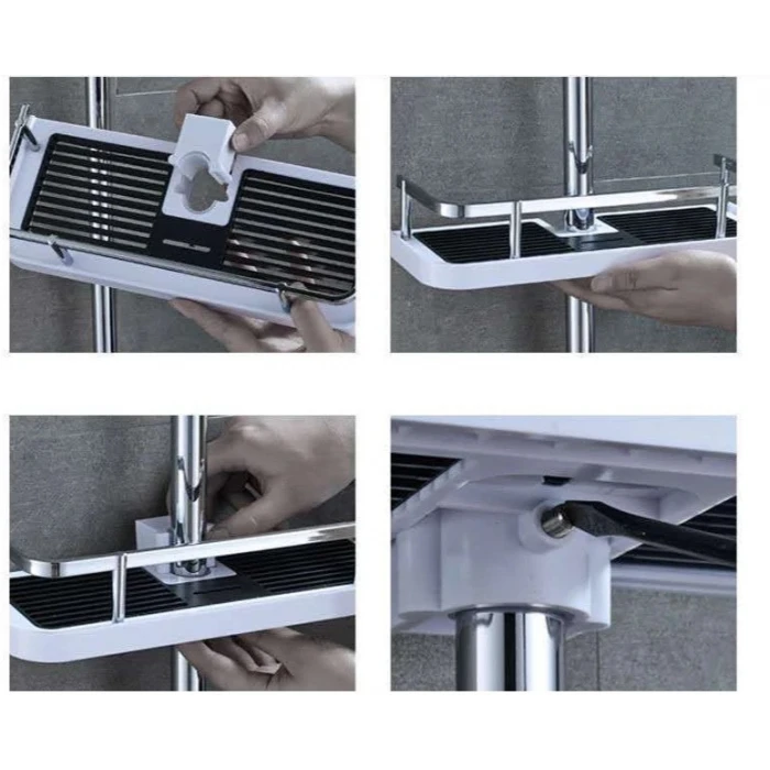 ieg™ Banyo Duş Rafı Şampuanlık Sabunluk Organizer