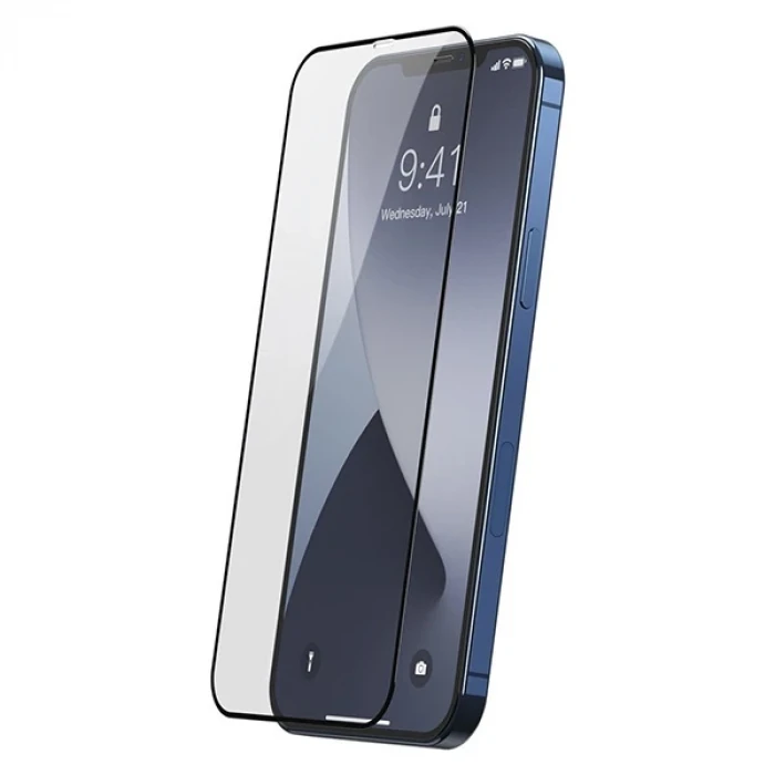 ieg™ Baseus 0.25mm İphone 12-12 Pro 6.1 3d Full Tempered Cam Ekran Koruyucu 2adet