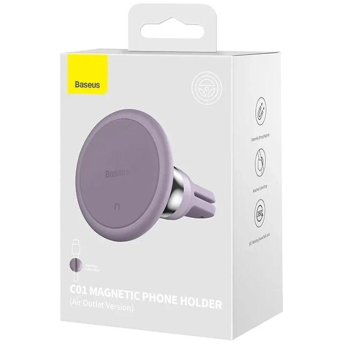 ieg™ Baseus C01 Magnetic Air Vent Araç Havalandırma Tipi Telefon Tutucu