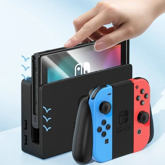 ieg™ Baseus Crystal Series Nintendo Switch 2019 İçin Cam Ekran Koruyucu 2 Adet