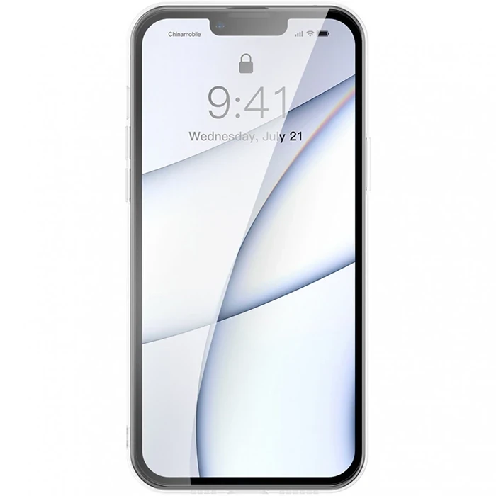 ieg™ Baseus Frosted Glass İphone 13 Pro Max 6.7inch Shockproof Koruyucu Kılıf